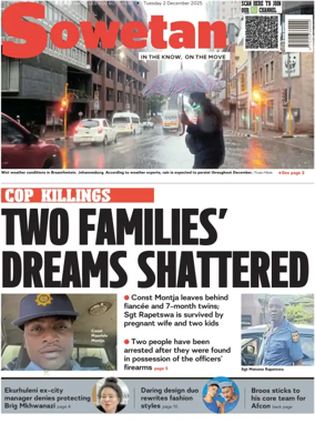 Cover of Sowetan