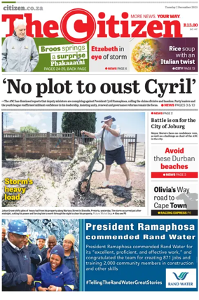 Cover of The Citizen (Gauteng)