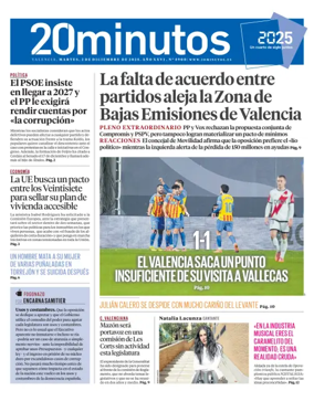 Cover of 20 Minutos Valencia