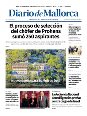 Cover of Diario de Mallorca
