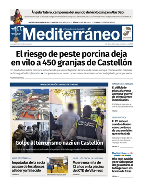 Cover of El Periódico Mediterráneo