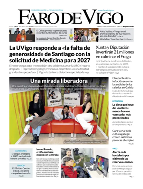 Cover of Faro de Vigo