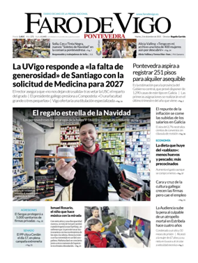 Cover of Faro de Vigo (Pontevedra)