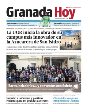 Cover of Granada Hoy