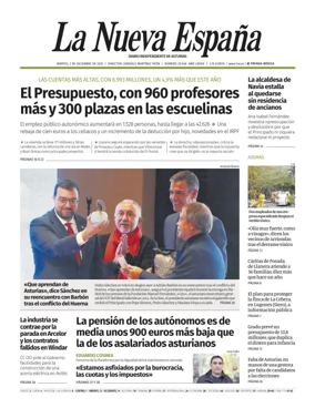 Cover of La Nueva Espana (Oriente)