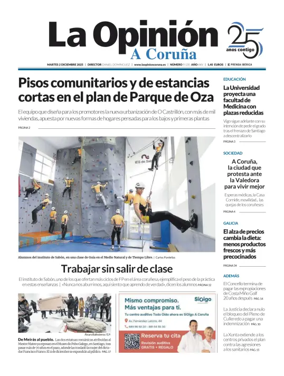 Cover of La Opinion de A Coruna