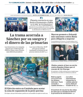Cover of La Razon (Andalucia)
