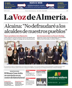Cover of La Voz de Almería