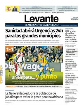 Cover of Levante EMV (Horta)