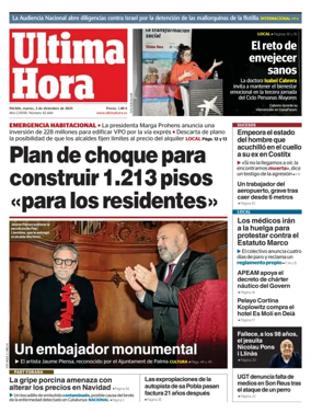 Cover of Ultima Hora
