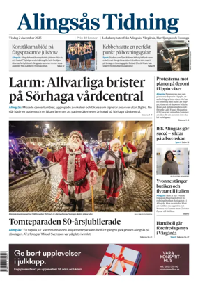 Cover of Alingsås Tidning