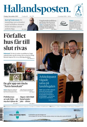 Cover of Hallandsposten