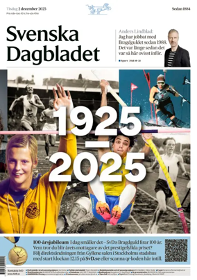 Cover of Svenska Dagbladet