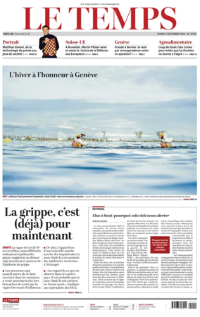 Cover of Le Temps