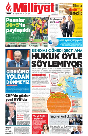 Cover of Milliyet