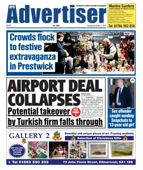 Cover of Ayr Advertiser