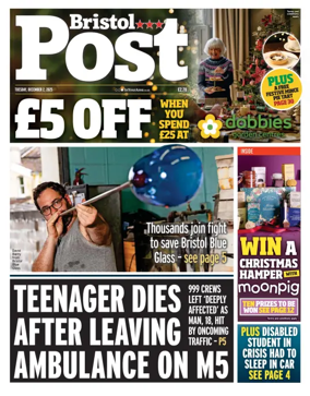 Cover of Bristol Post