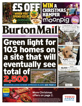 Cover of Burton Mail