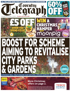 Cover of Coventry Telegraph