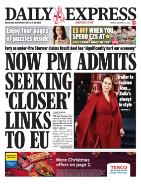 Cover of Daily Express