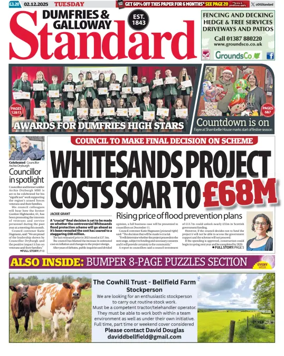 Cover of Dumfries & Galloway Standard