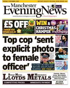 Cover of Manchester Evening News