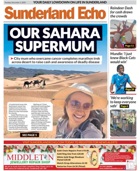 Cover of Sunderland Echo