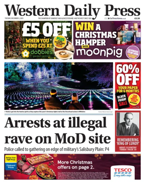 Cover of Western Daily Press