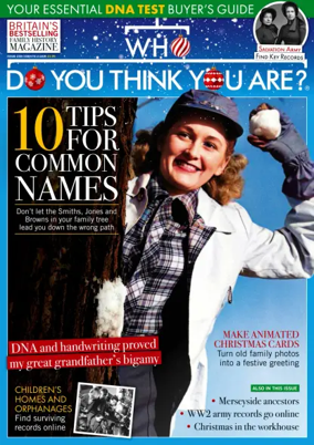 Cover of Who Do You Think You Are? Magazine