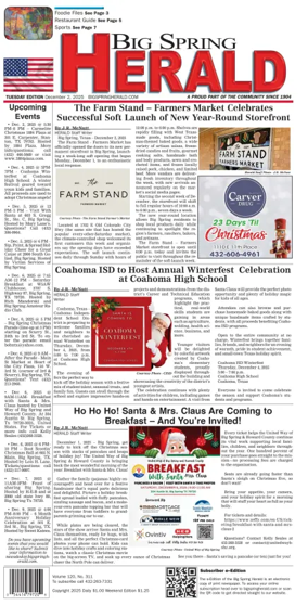 Cover of Big Spring Herald