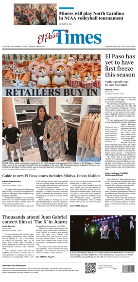 Cover of El Paso Times