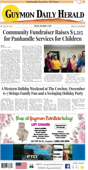 Cover of Guymon Daily Herald