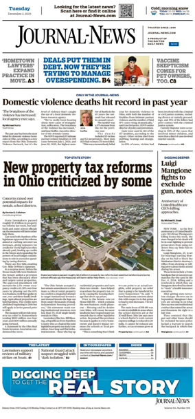 Cover of Hamilton Journal News