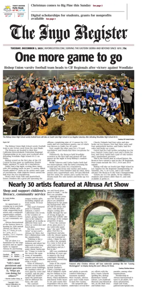 Cover of Inyo Register