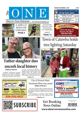 Cover of Observer News Enterprise