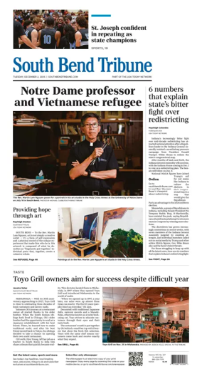 Cover of South Bend Tribune