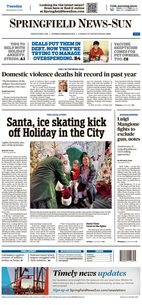 Cover of Springfield News-Sun