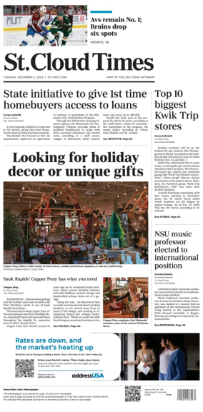 Cover of St. Cloud Times