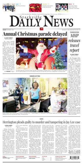 Cover of Starkville Daily News