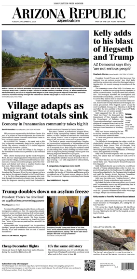 Cover of The Arizona Republic