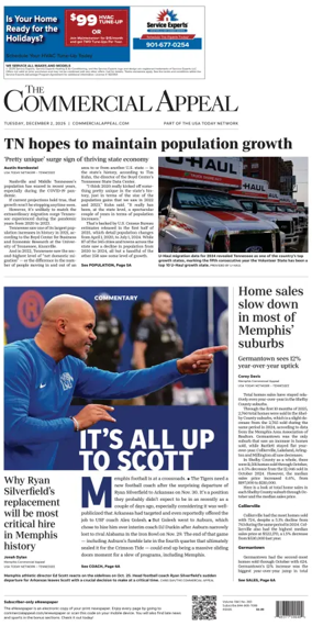 Cover of The Commercial Appeal