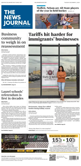 Cover of The News Journal