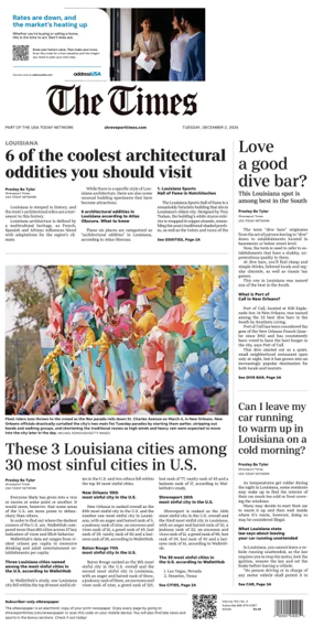 Cover of The Times (Shreveport)