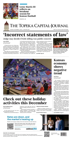 Cover of The Topeka Capital-Journal