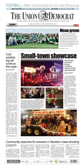 Cover of The Union Democrat