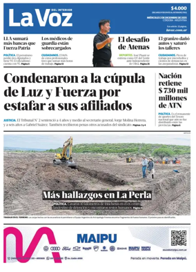 Cover of La Voz del Interior