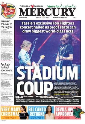 Cover of Mercury (Hobart)