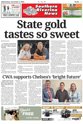 Cover of Southern Riverina news