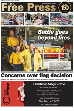 Cover of The Free Press (Corowa)