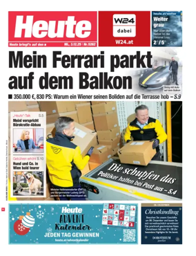 Cover of Heute - Wien Ausgabe